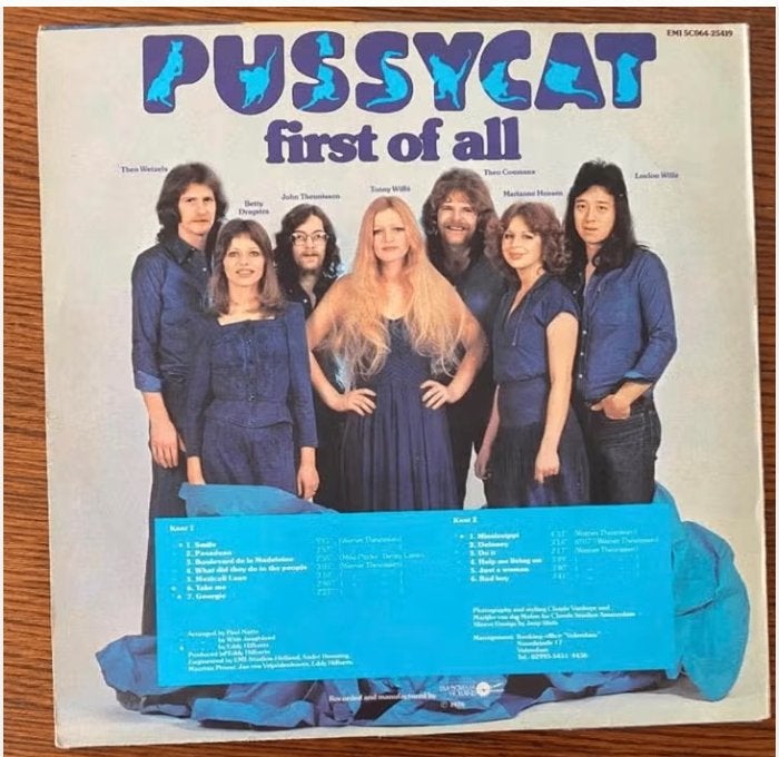 LP Pussycat first of all 1975, LP, Pop, Ophalen of Verzenden, Zo goed als nieuw