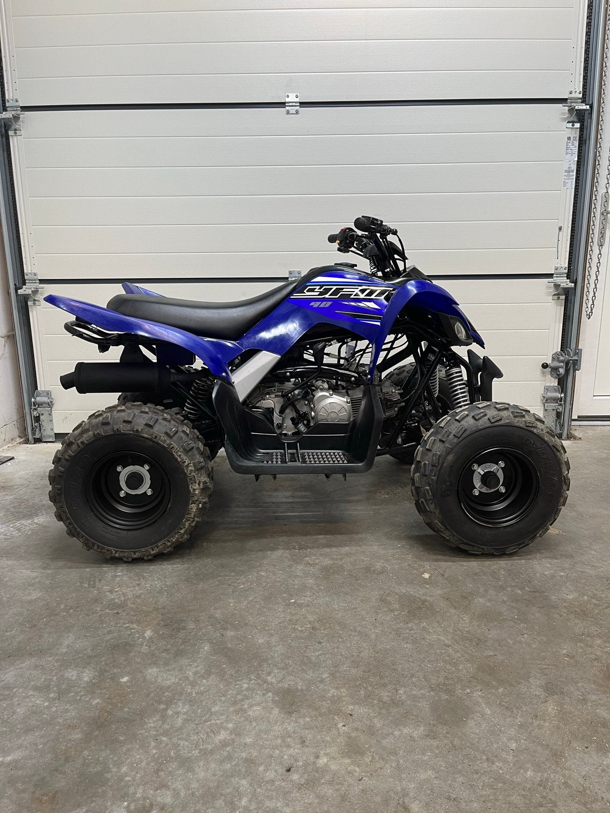 Yamaha Raptor yfm 90 Quad, 1 cilinder, 11 kW of minder