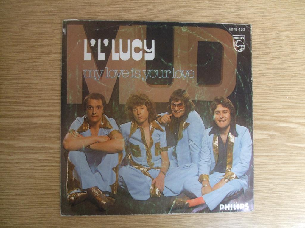 MUD     L'L' LUCY / MY LOVE IS YOUR LOVE, 7 inch, Single, Ophalen of Verzenden, Rock en Metal