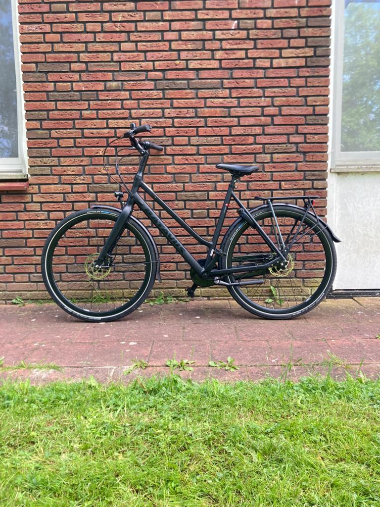 BATAVUS Dinsdag Sport 8 Dames Zwart, Fietsen en Brommers, Ophalen, Versnellingen, Nieuw, 56 cm of meer