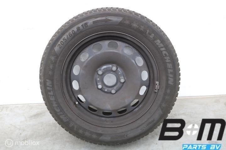 WINTER! Org. 16 inch velgen Audi Q2 TRoc Passat! 5Q0601027CK, Gebruikt, 16 inch, Banden en Velgen