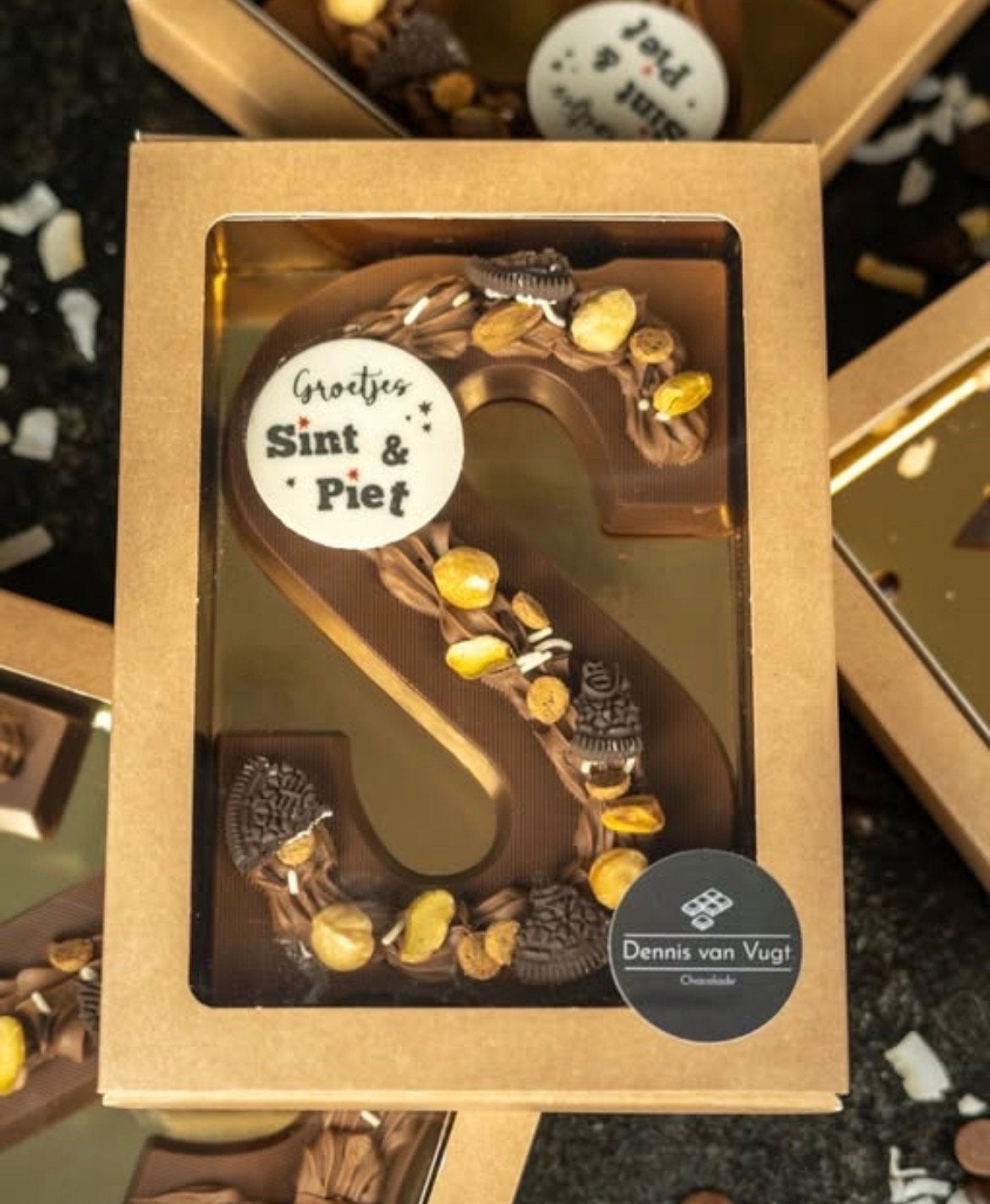 Luxe handgemaakte Sinterklaasletter nu met korting, Ophalen of Verzenden