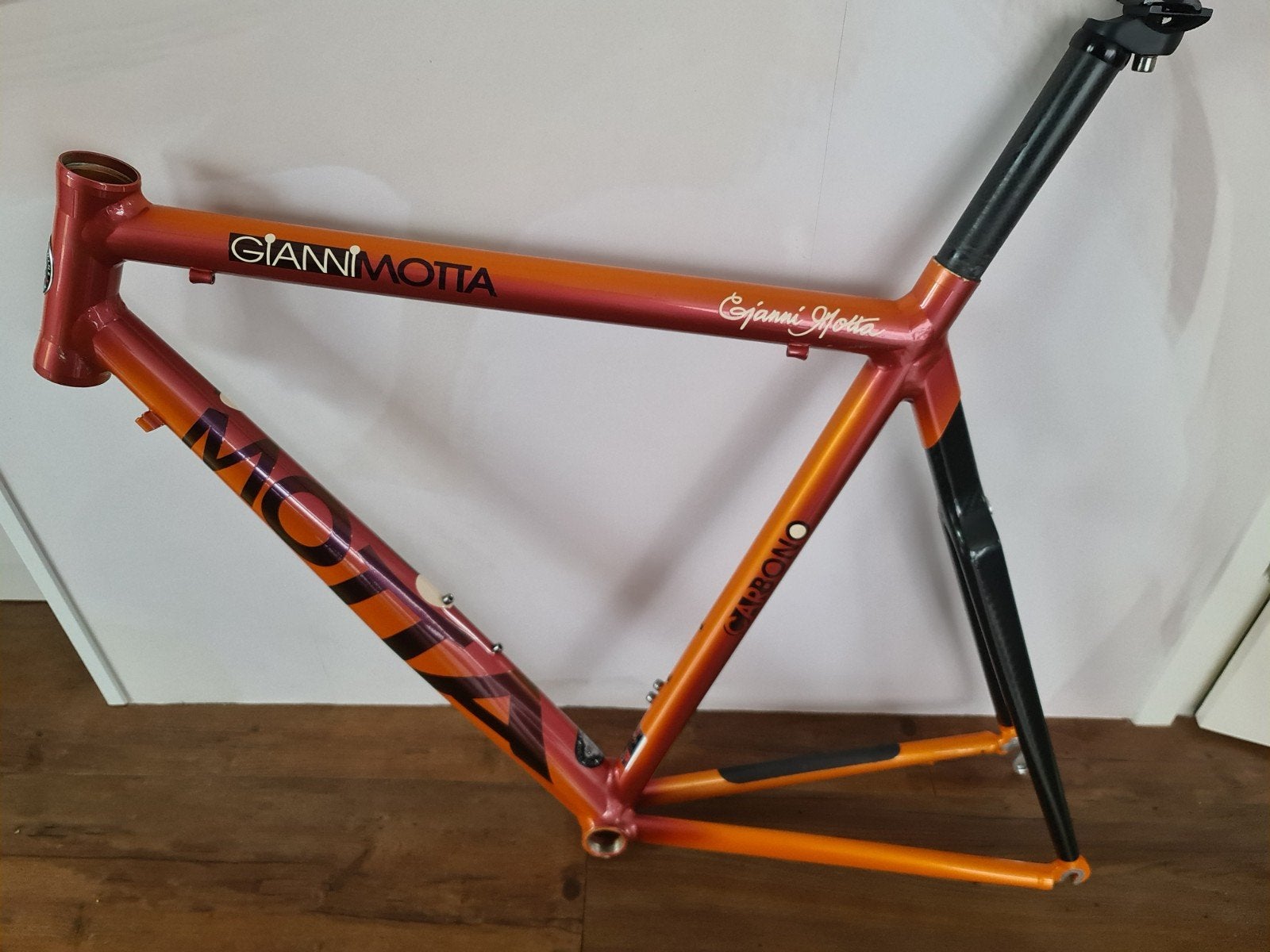 Gianni Motta carbon raceframe, Ophalen of Verzenden