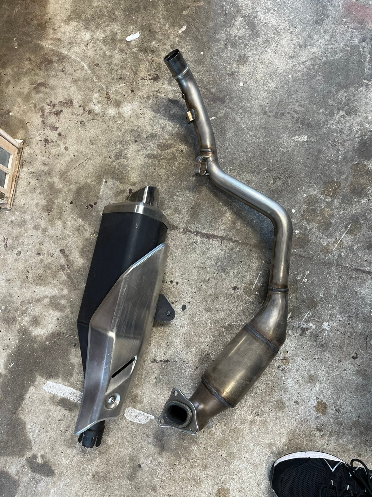Uitlaatsysteem Honda X-ADV 750 (ook los te koop), Motoren, Onderdelen | Overige, Ophalen of Verzenden, Gebruikt