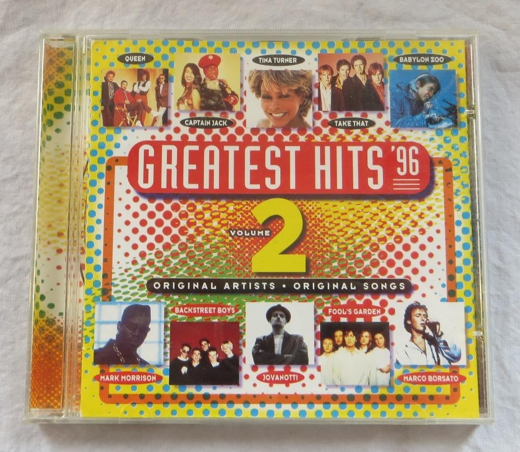 CD - Greatest hits '96 (19 tracks, Jovanotti e.a), Ophalen of Verzenden, Zo goed als nieuw, Pop
