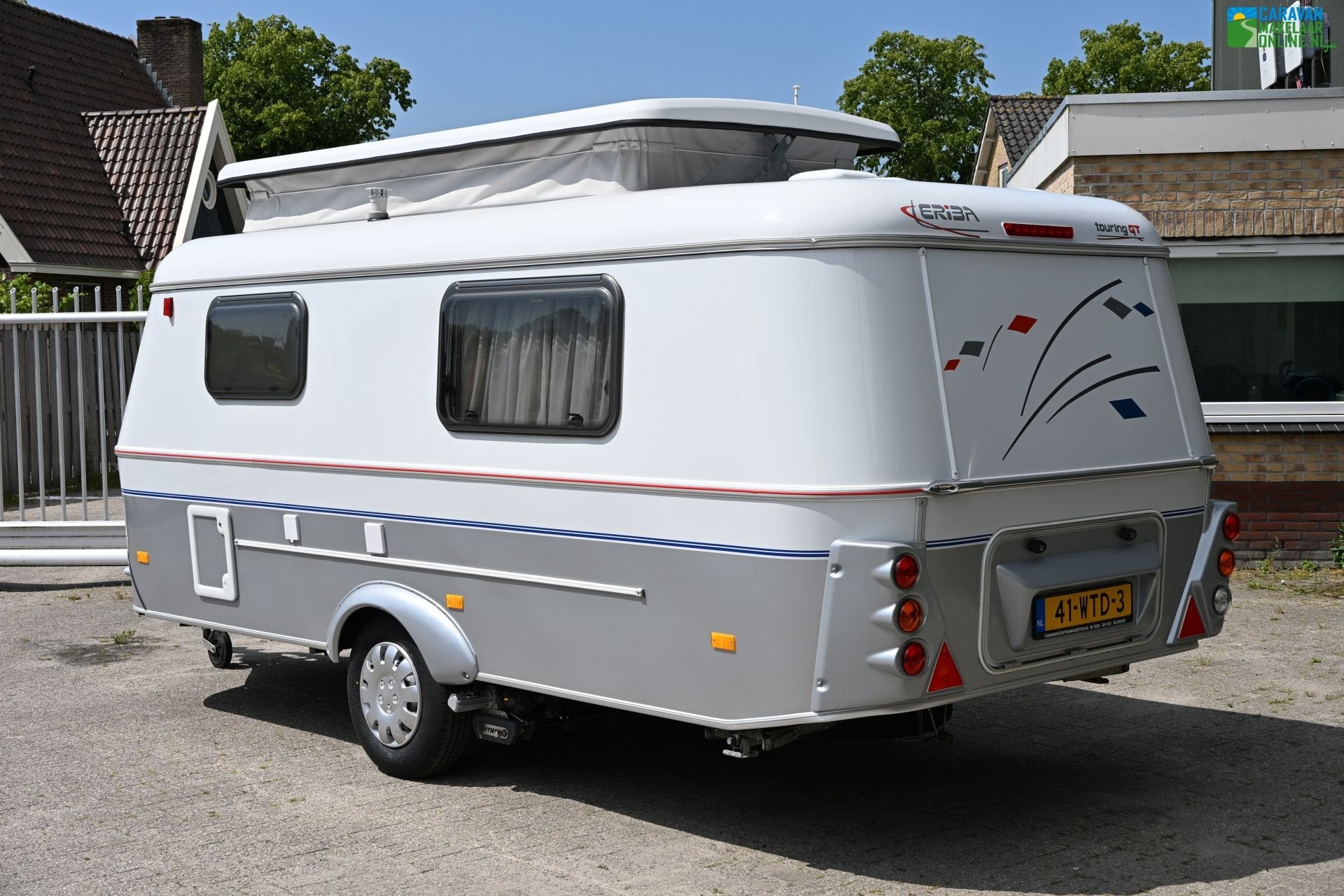 Eriba Touring Pontos 660 GT Mover|Luifel|Queensbed|Ultraheat, Caravans en Kamperen, Overige typen, 4 tot 5 meter, Eriba, Kachel