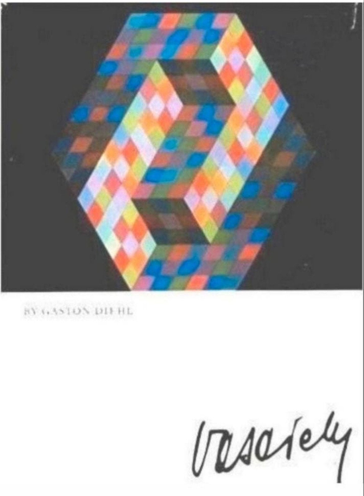VICTOR VASARELY Op Art. Hardcover groot formaat, Boeken, Verzenden, Zo goed als nieuw