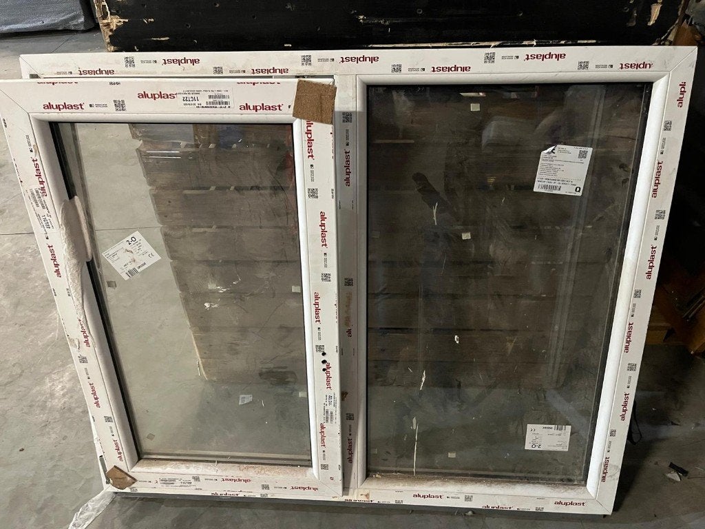 kozijnen, Kunststof, Raamkozijn, Nieuw, Inclusief glas
