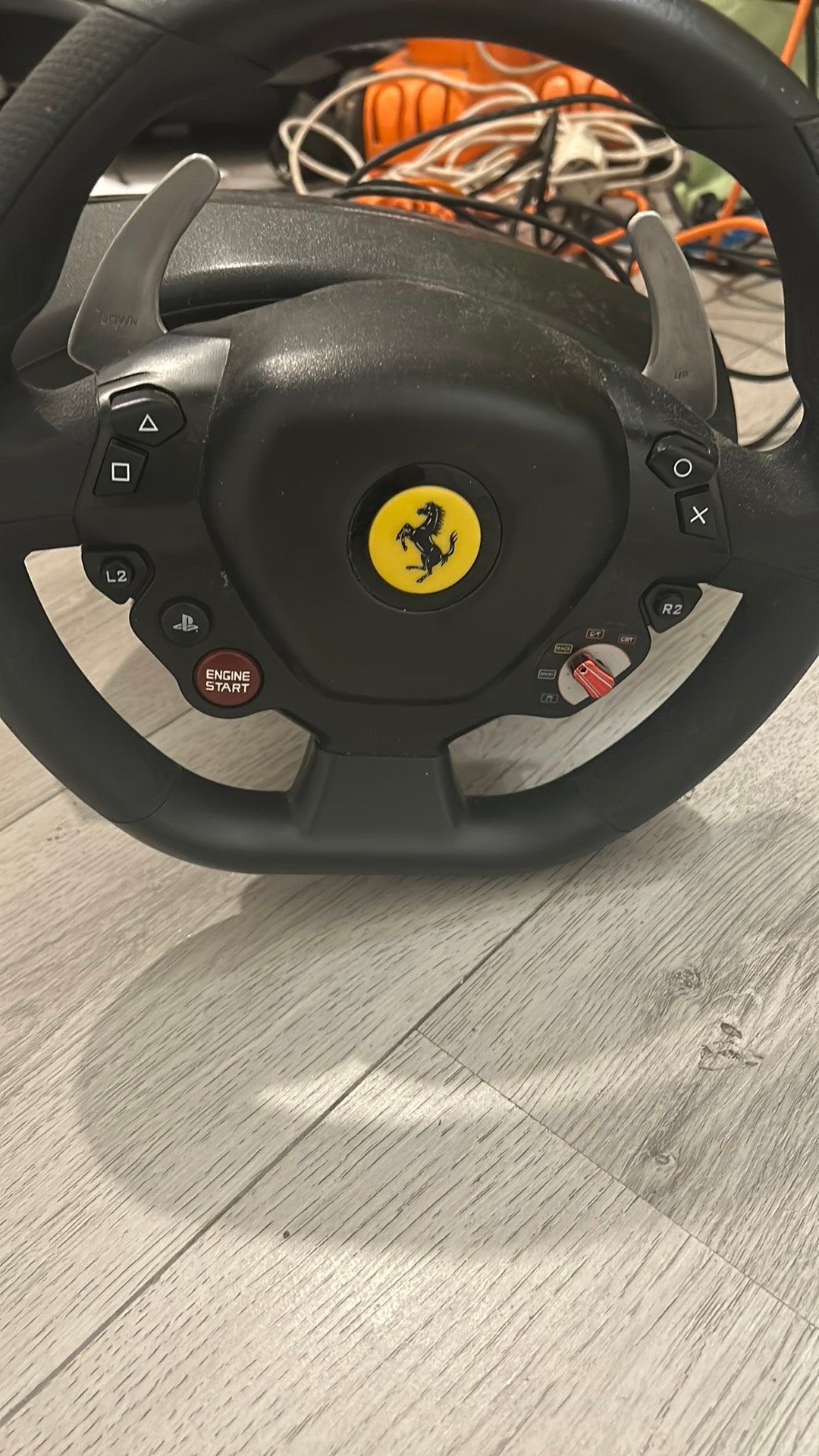 thrustmaster ferrari ps4, Ophalen of Verzenden, Zo goed als nieuw, Controller