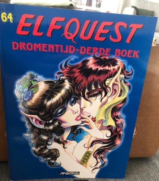 Dromentijd derde boek Elfquest k2, Eén stripboek, Ophalen of Verzenden, Zo goed als nieuw