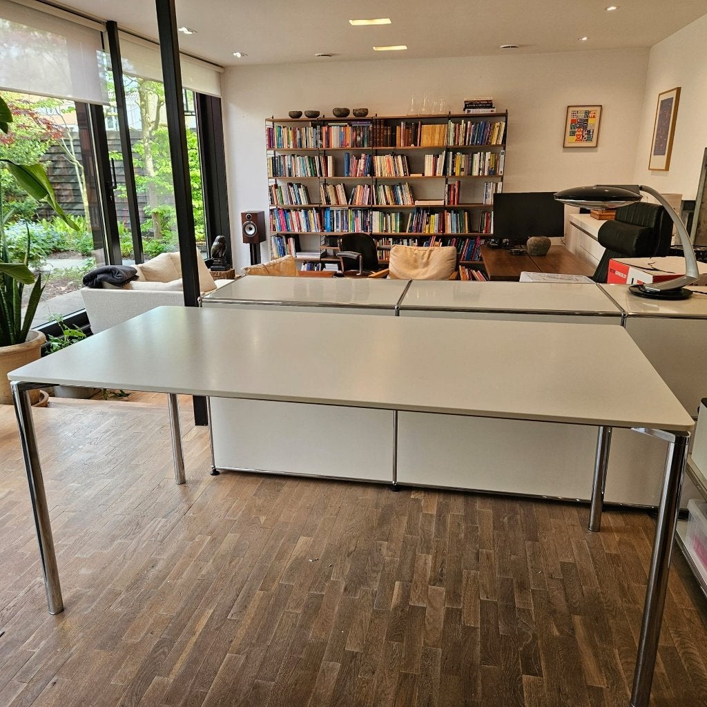 Plano Tafel  Fritz Hansen 80x80, Huis en Inrichting, Tafels | Eettafels, Ophalen, Vierkant, 50 tot 100 cm, 50 tot 100 cm