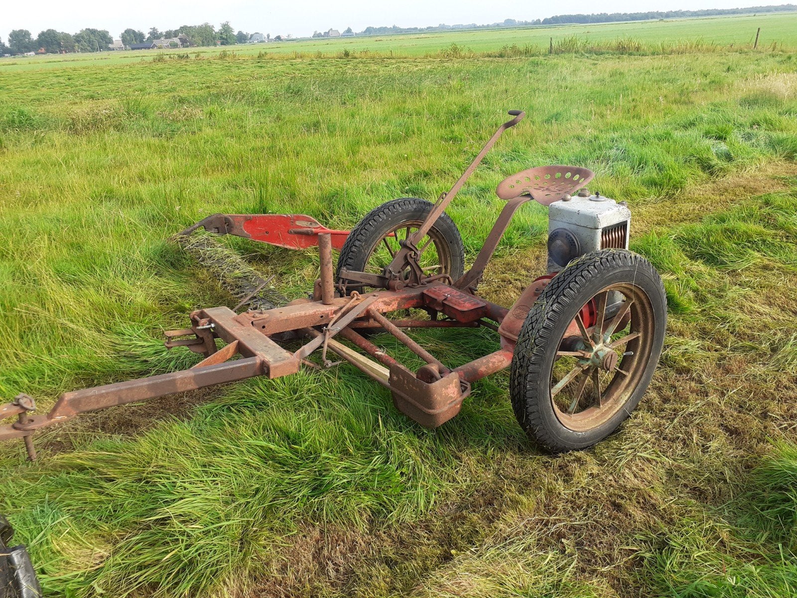 Aebi MM45 vingerbalk maaier, Ophalen, Gebruikt, 50 cm of meer