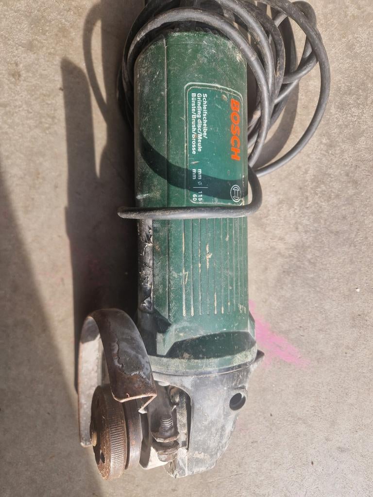 Bosch slijptol, Ophalen of Verzenden, Minder dan 700 watt, Haakse handslijpmachine