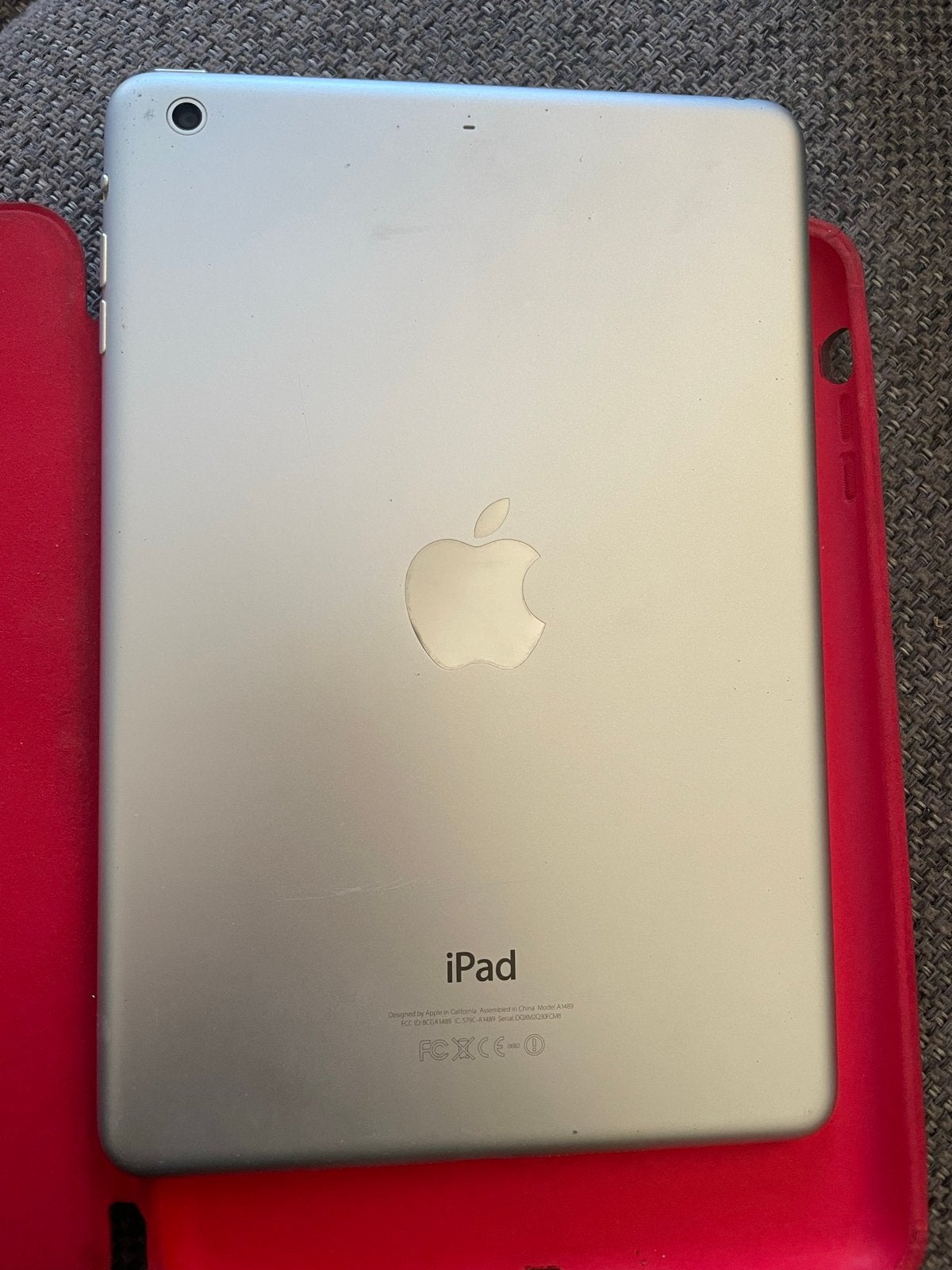Apple iPad Mini 2 - 16GB - Wi-Fi - Zilver (defect scherm), Computers en Software, Apple iPads, Niet werkend, Apple iPad Mini, Wi-Fi