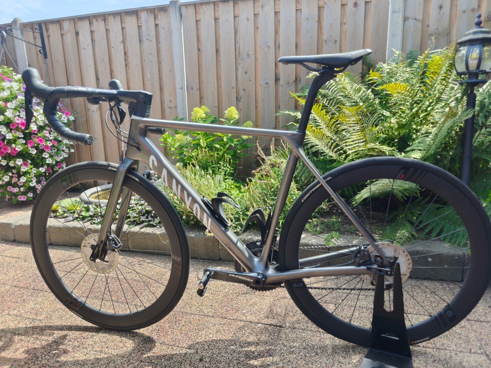 Canyon Ultimate CF SL Disc racefiets, Carbon, Zo goed als nieuw, Meer dan 20 versnellingen, Schijfrem