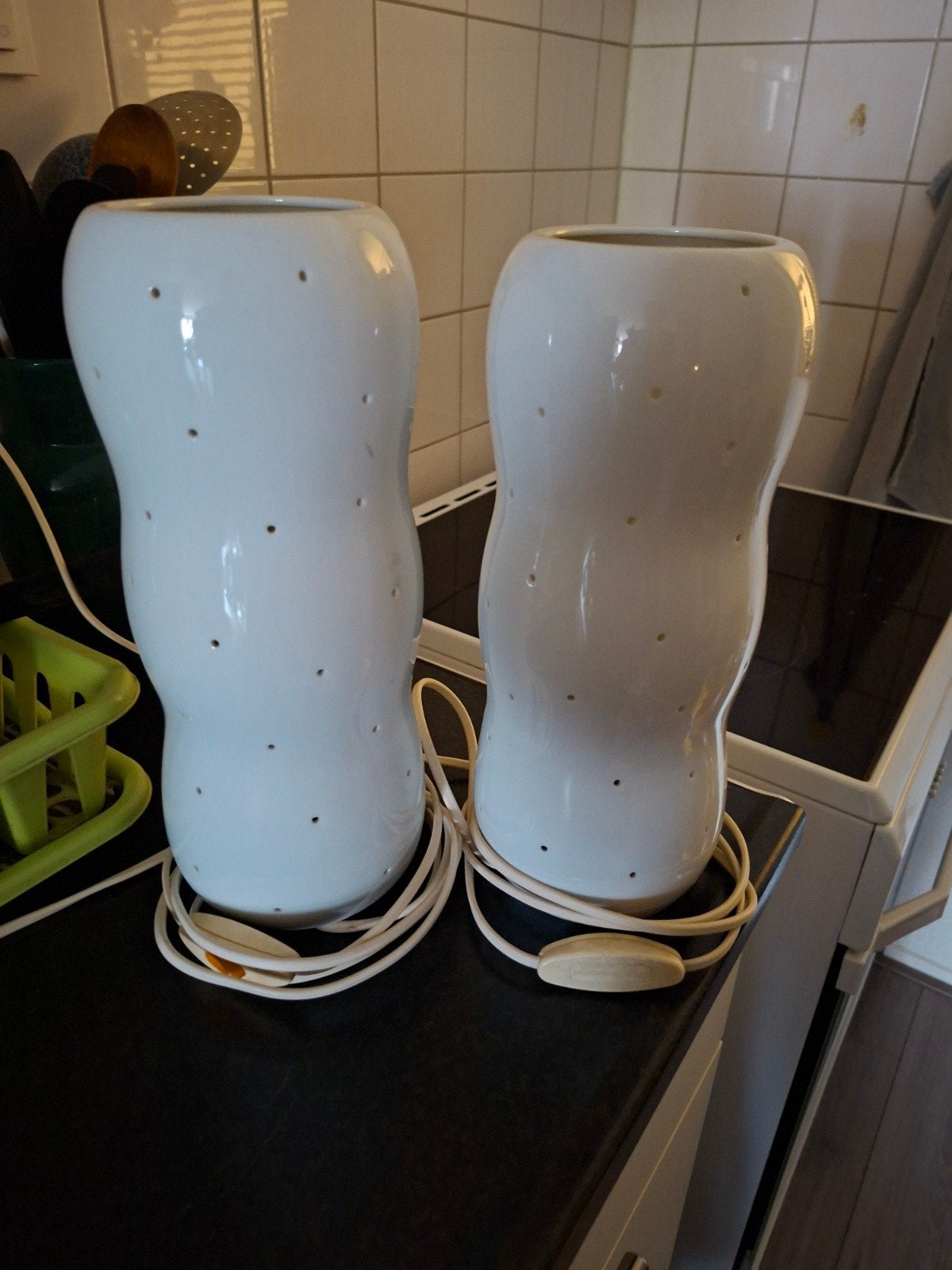 2 mooie witte lampen, Ophalen