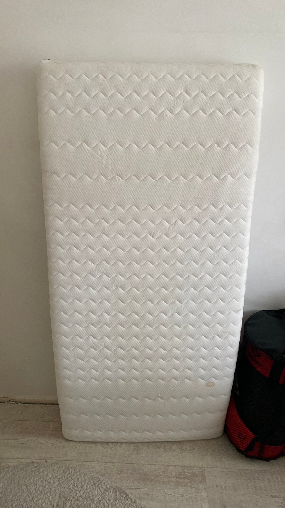 Kindermatras, Kinderen en Baby's, Kinderkamer | Bedden, Ophalen, Gebruikt, 70 tot 85 cm, 140 tot 160 cm