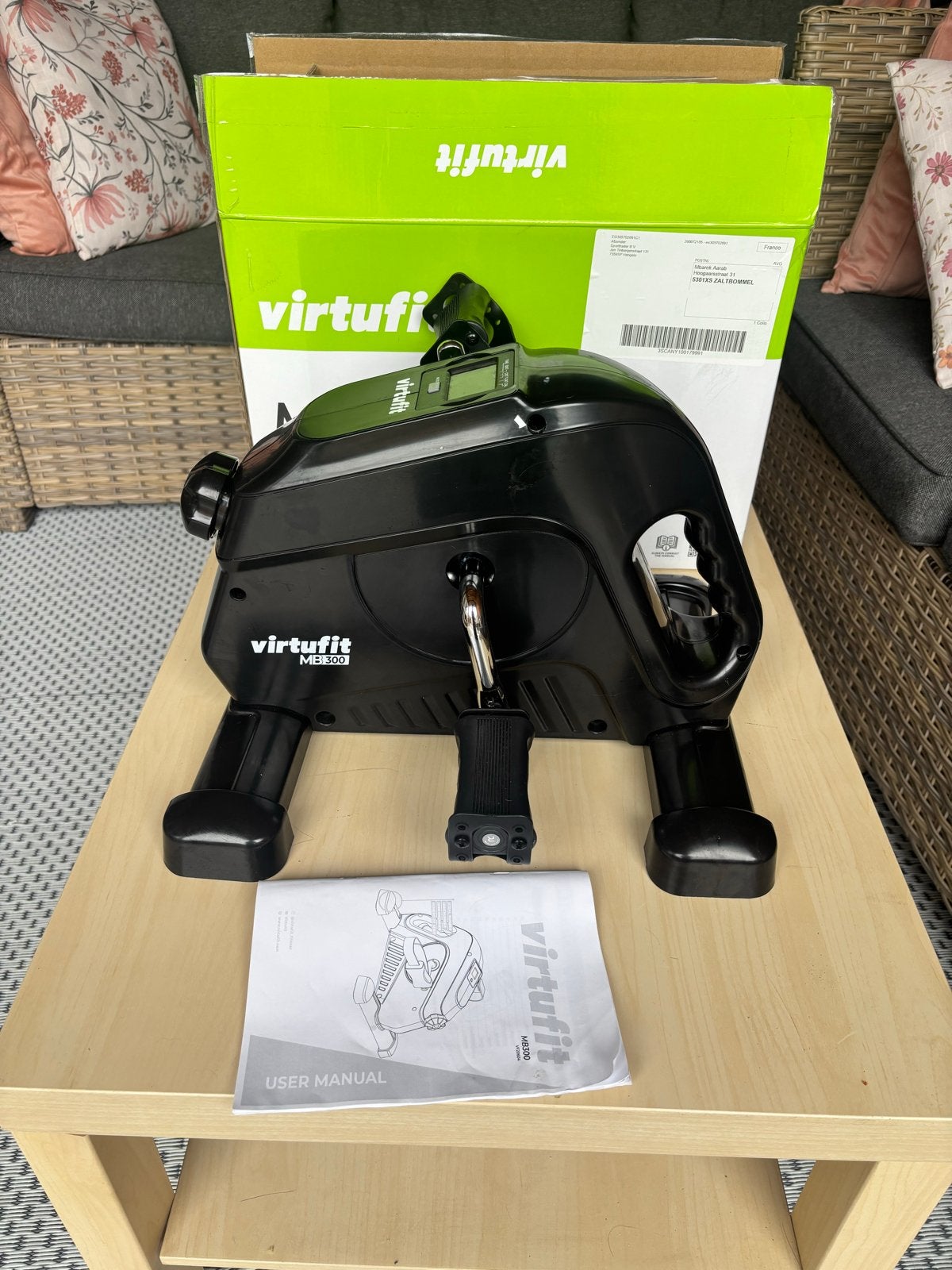 VirtuFit MB300 Mini Bike Hometrainer - Zo goed als nieuw, Armen, Ophalen of Verzenden, Zo goed als nieuw, Metaal