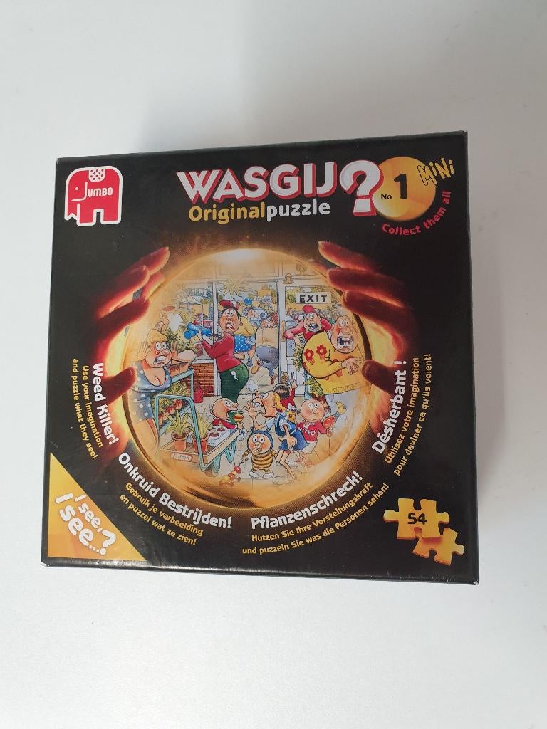 Wasgij? - Puzzel - Mini No 1 - Onkruid Bestrijden!, Ophalen of Verzenden, Minder dan 500 stukjes, Gebruikt