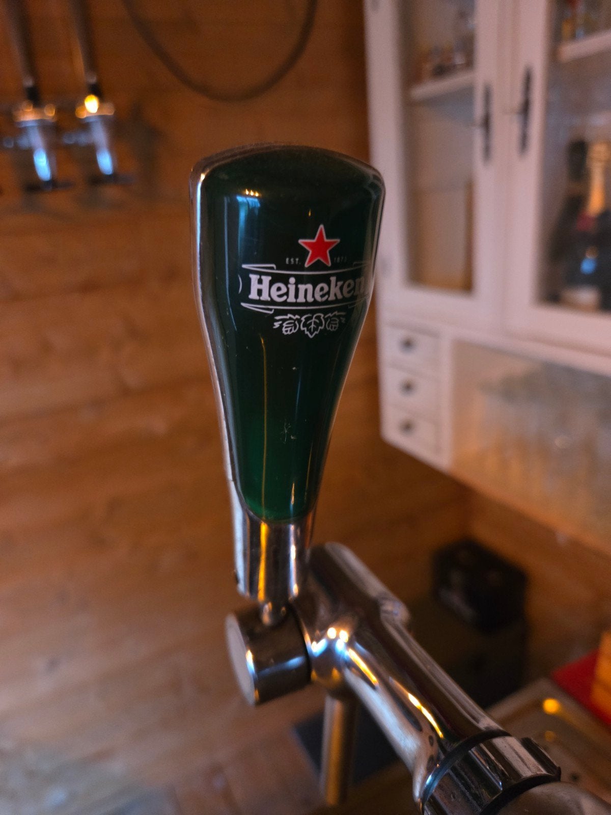 Heineken Tapkraan Handvat - Gebruikt, Ophalen of Verzenden, Gebruikt