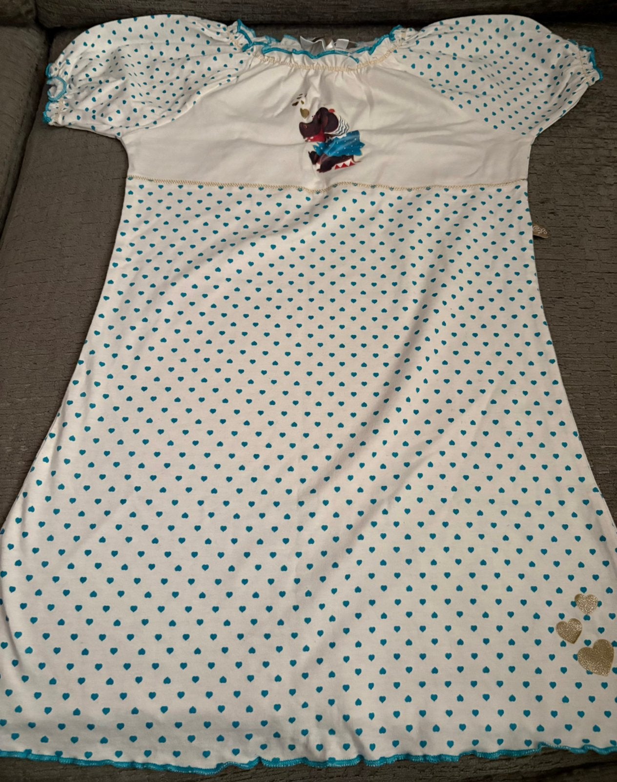 Nieuw - Nachtjapon korte mouw, maat 98, Ophalen of Verzenden, Nieuw, Meisje, Nacht- of Onderkleding