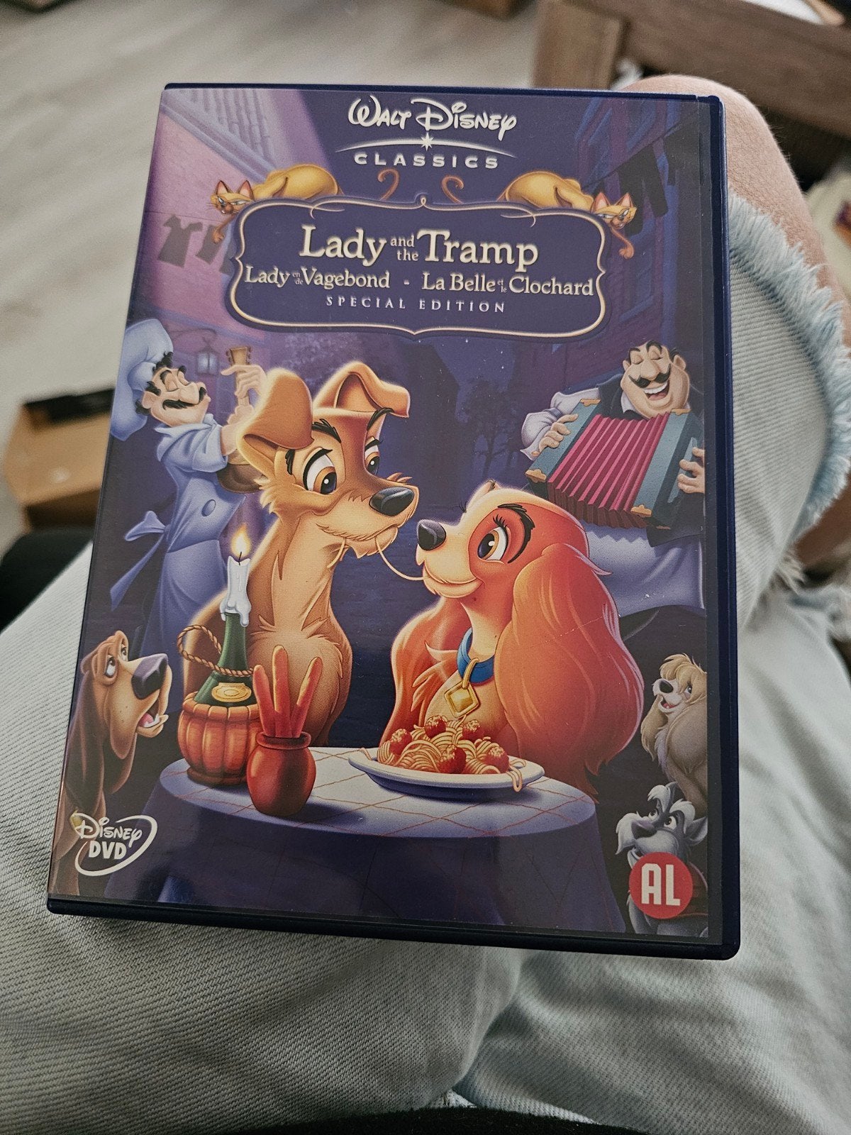 Lady and the Tramp - Special Edition DVD, Engels, Verzenden, Nederlands, Zo goed als nieuw