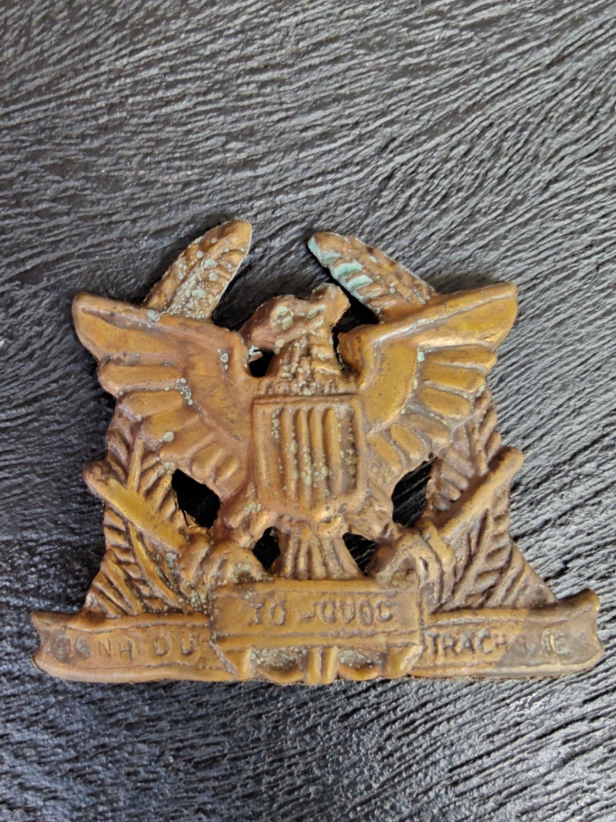 ARVN Cap Beret Badge for Captains & Colonels South Vietnam A, Ophalen of Verzenden, Landmacht, Amerika, Embleem of Badge
