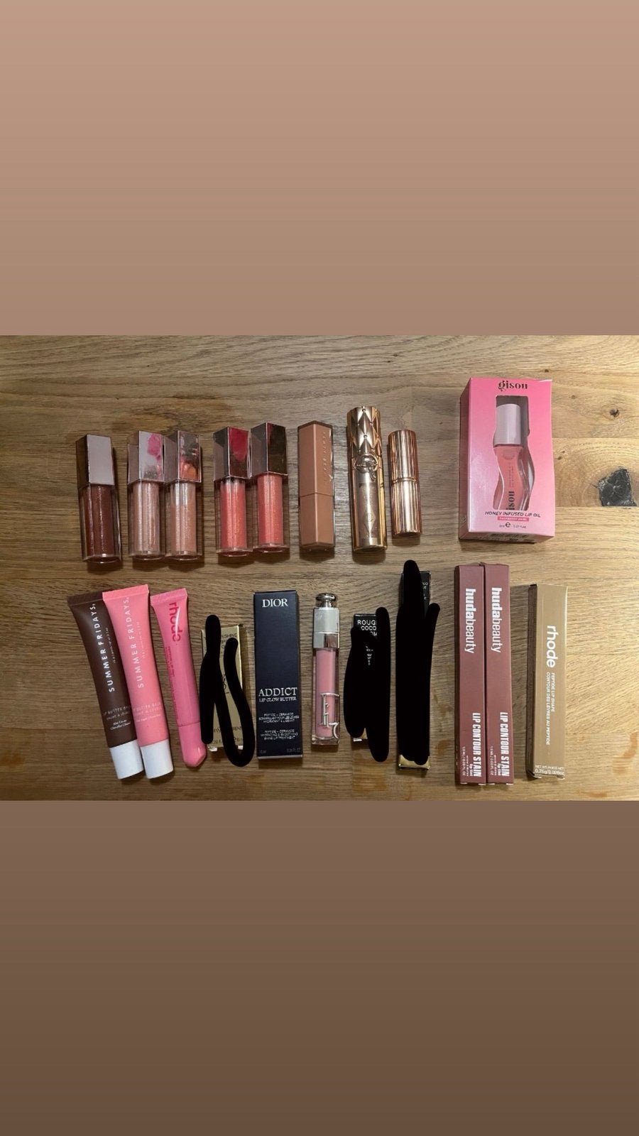Diverse Lip Make-up Collectie: Fenty, Dior, Charlotte Tilbur, Ophalen of Verzenden, Zo goed als nieuw, Make-up, Overige kleuren
