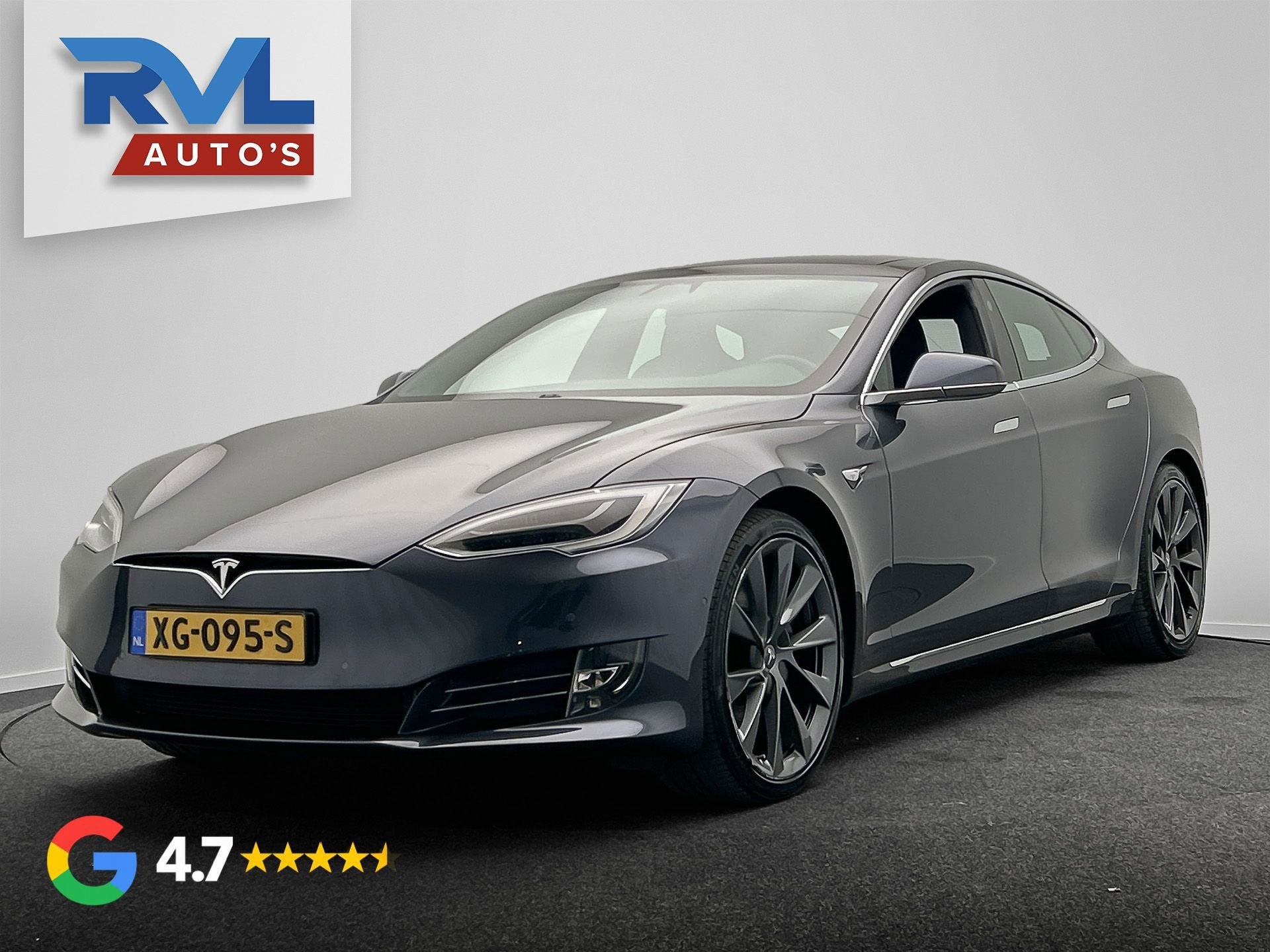 Tesla Model S 75D Base | Origineel NL | SOH 86,2 % | Leder |, Auto's, Gebruikt, Zwart, 315 min, Hatchback