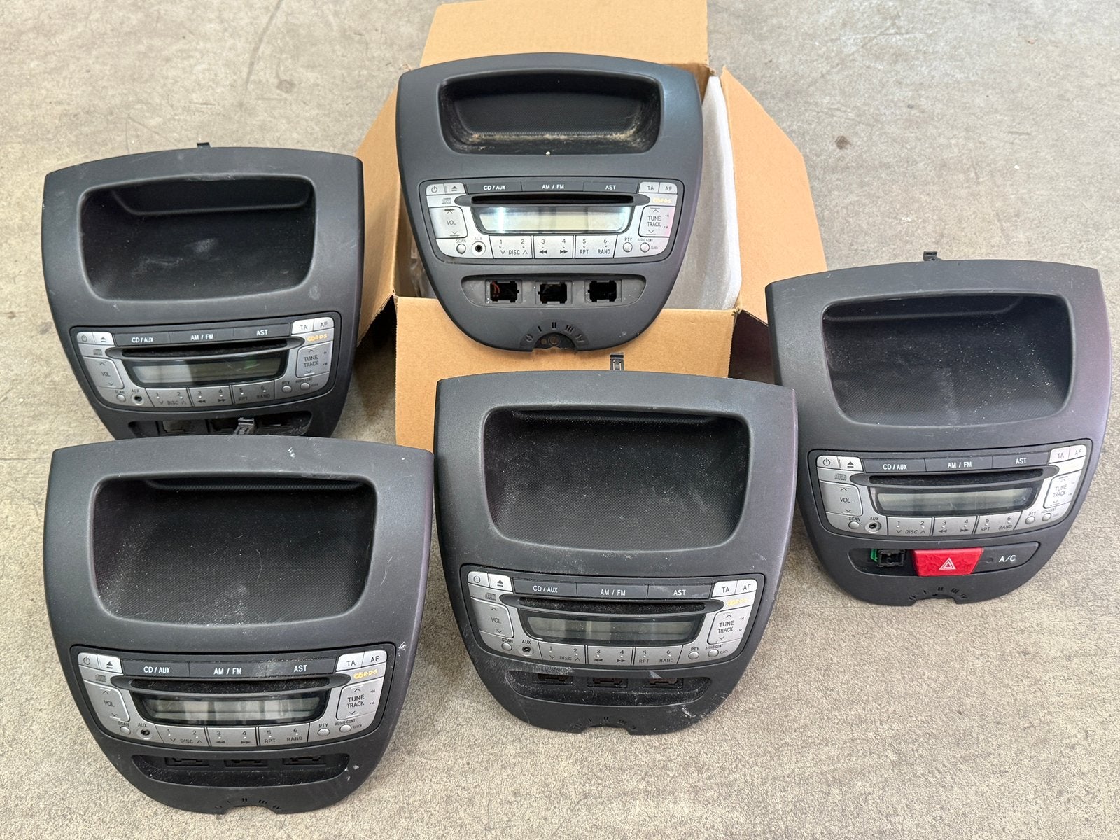 Aygo c1 peugeot radio, Auto diversen, Ophalen of Verzenden, Gebruikt