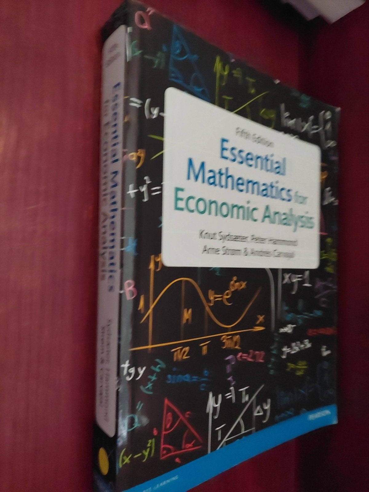 Essential Mathematics for Economic Analysis (5e), Boeken, Ophalen of Verzenden, Beta, Zo goed als nieuw, WO