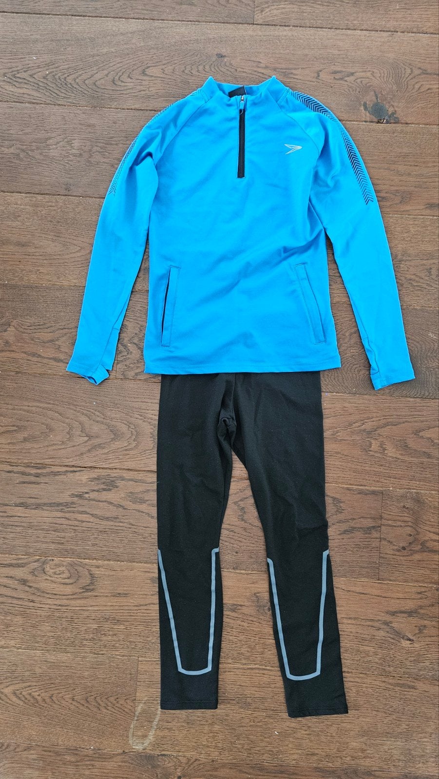 Voetbalkleding set: shirt en legging (maat 140), Gebruikt, DUTCHY PRO, KIPSTA, Jongen of Meisje, Ophalen of Verzenden