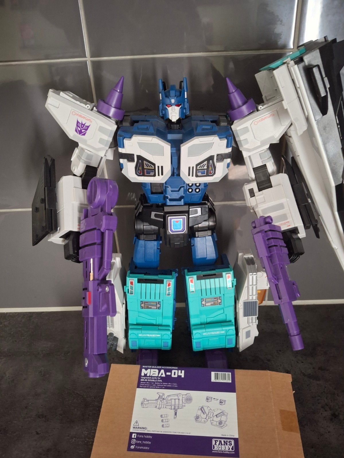 FansHobby MB-08 Double Evil Overlord, G1, Ophalen of Verzenden, Zo goed als nieuw, Decepticons