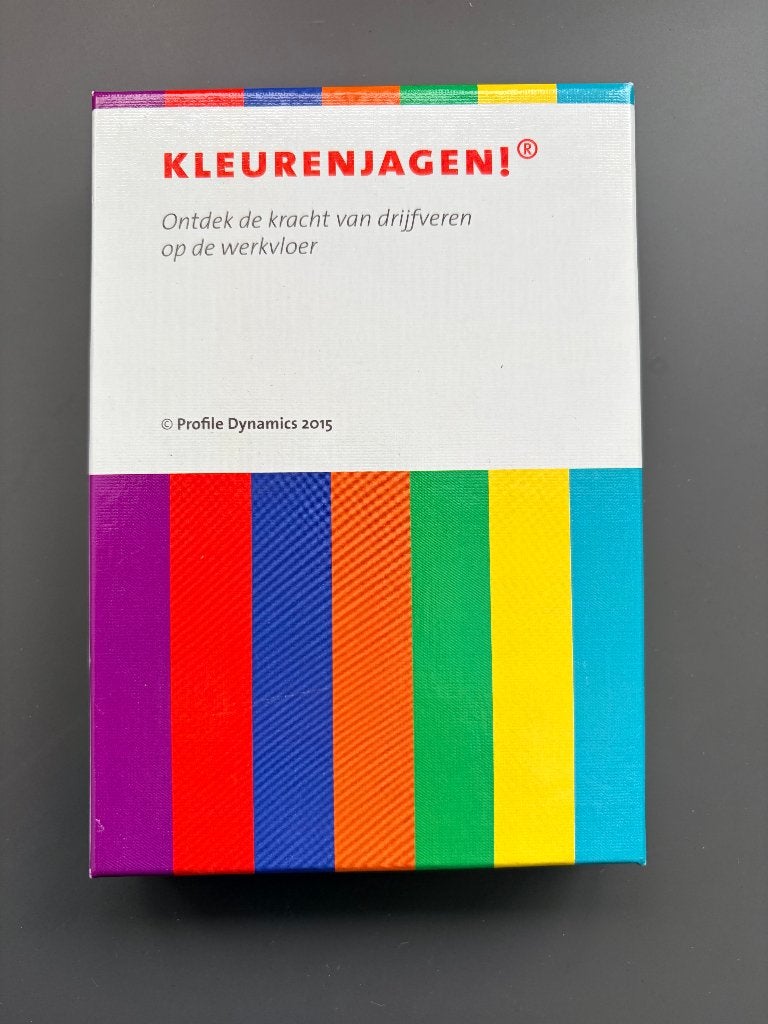 Profile Dynamics Kleurenjagen Drijfveren kaartenset, Ophalen of Verzenden, Zo goed als nieuw, Wilma Kuipers en Rolf Feenstra