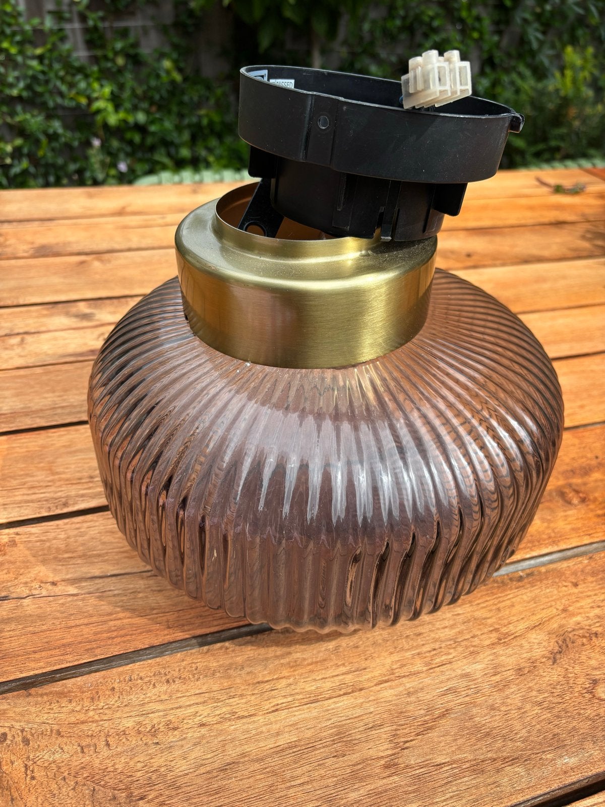 IKEA Plafondlamp Glas - Stijlvol en Functioneel, Ophalen, Gebruikt, Glas, Plafondlamp