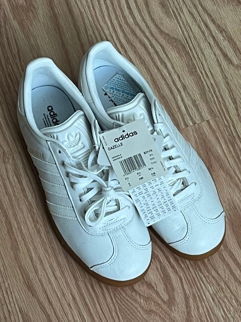 schoenen adidas gazelle wit 38 2/3, Ophalen of Verzenden, Nieuw, Wit, Sneakers of Gympen