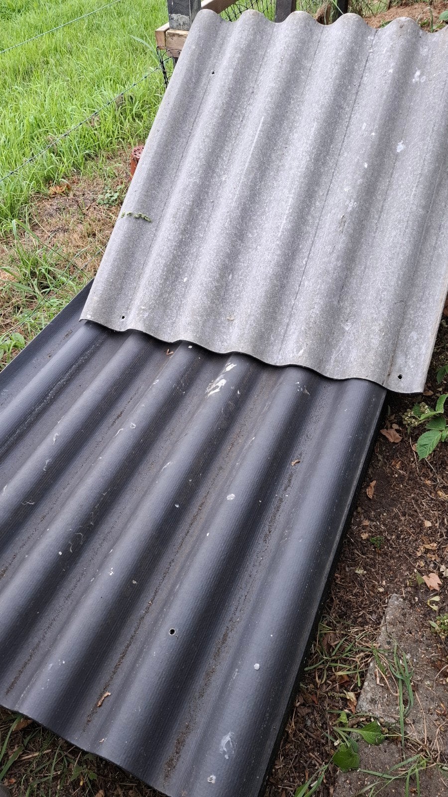 Golfplaten - Geen asbest, Ophalen, Gebruikt, Zwart, 15 m² of meer
