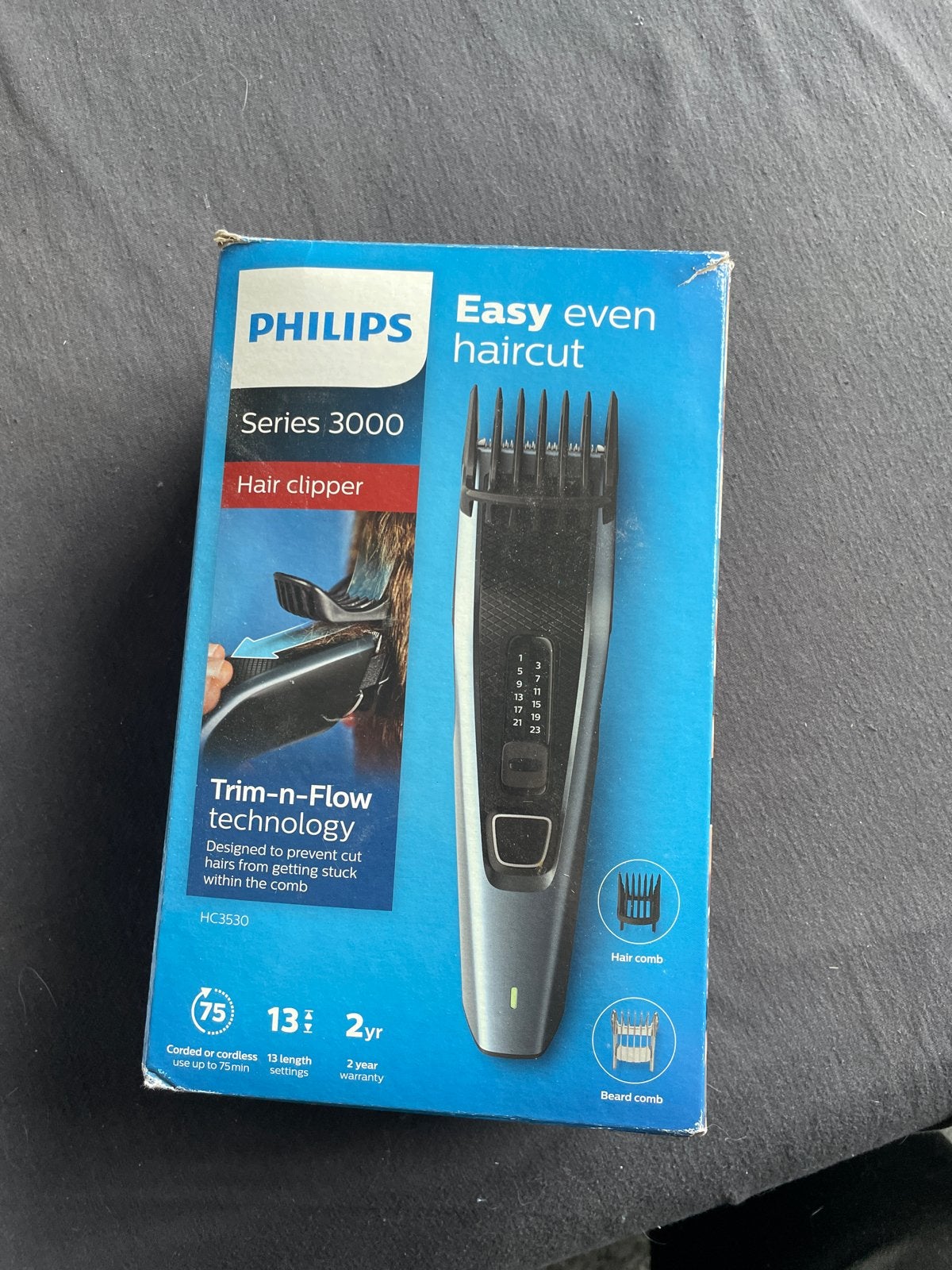 Philips Series 3000 Haartrimmer HC3530 - Zo goed als nieuw, Ophalen of Verzenden, Gebruikt, Haarverzorging