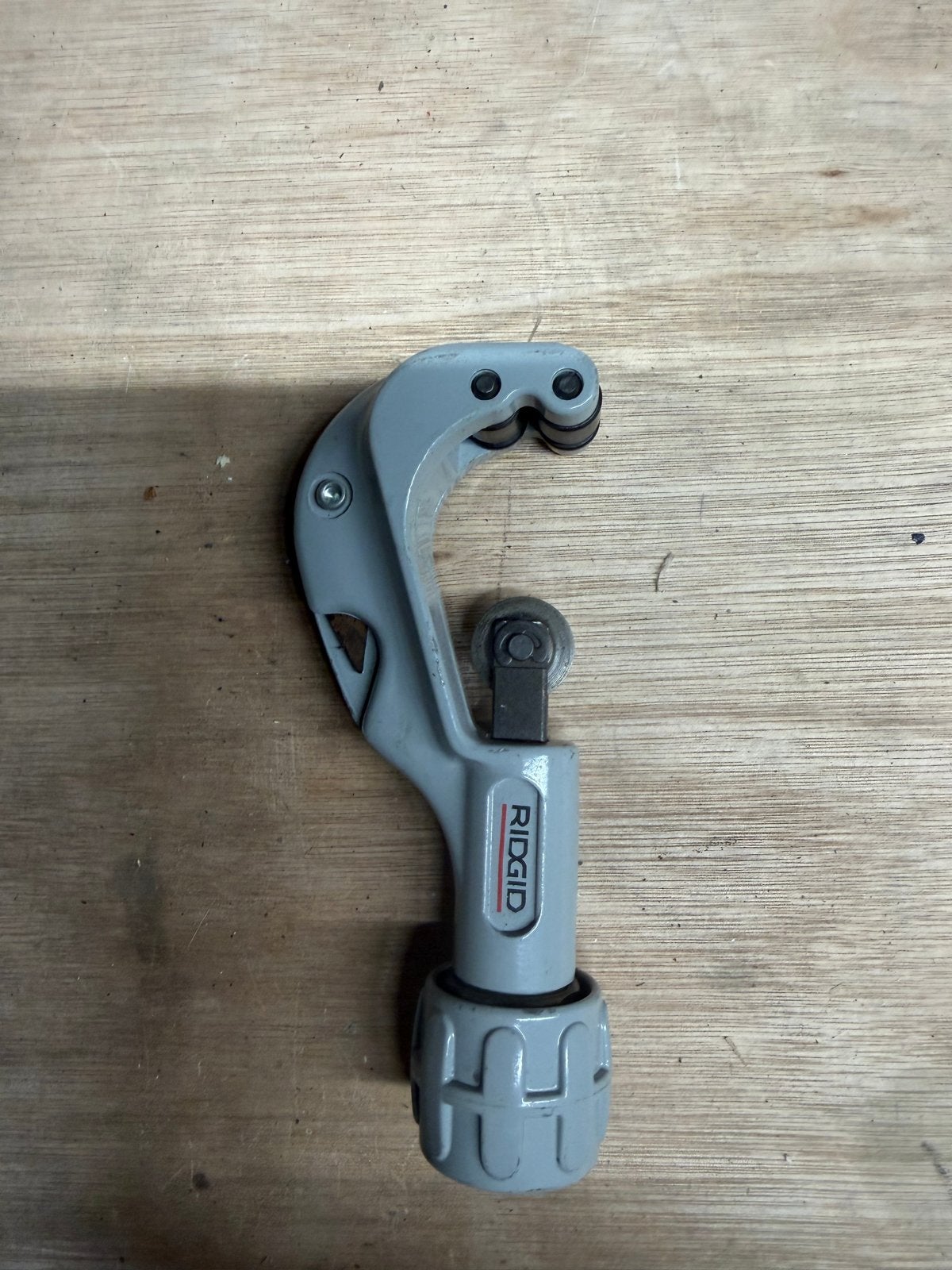 Ridgid pijpsnijder - Snijgereedschap, Doe-het-zelf en Verbouw, Ophalen of Verzenden, Gebruikt, Snijgereedschap, Ridgid