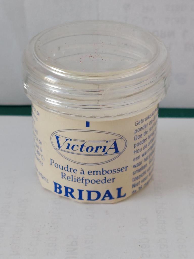 Victoria embossing poeder Bridal met glitter, Ophalen