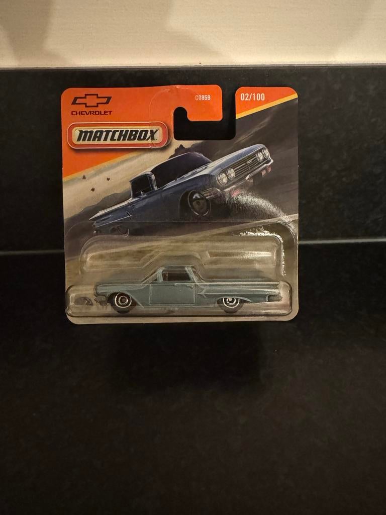 Matchbox Chevrolet El Camino 1960 - Nieuw in verpakking, Ophalen of Verzenden, Zo goed als nieuw