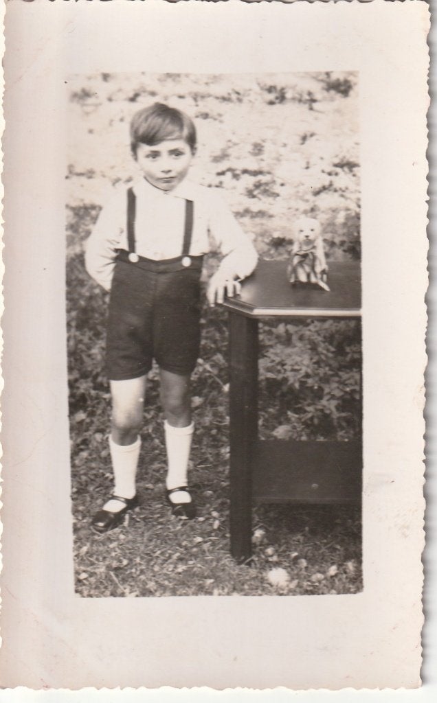 fotokaart  -  jongen, Verzenden, Voor 1940, Zo goed als nieuw, Kind