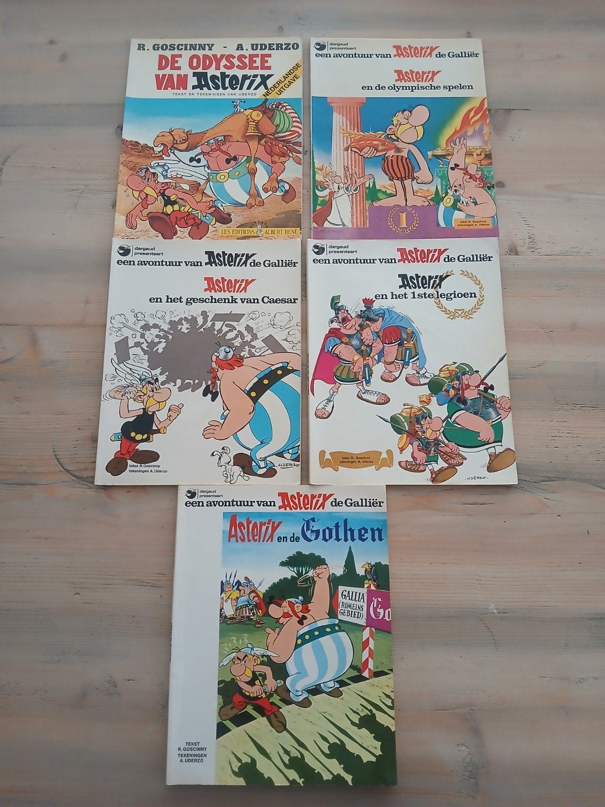 5 x Astrerix, Meerdere comics, Ophalen of Verzenden, Zo goed als nieuw, Europa