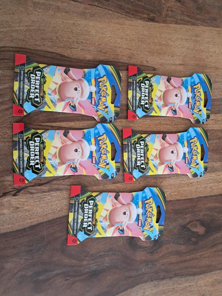 5 Perfect order english extra sealed packs, Ophalen of Verzenden, Zo goed als nieuw