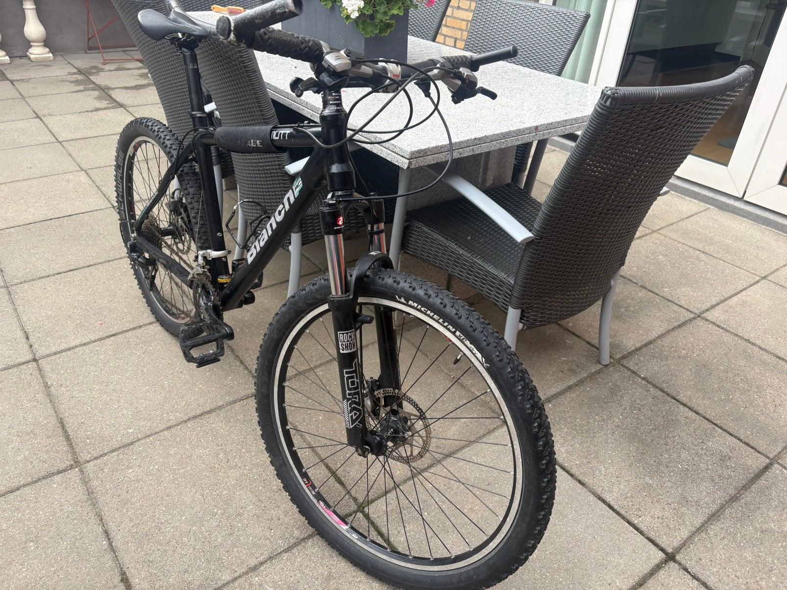 Bianchi MTB 26 inch. Kleur: Zwart, Fietsen en Brommers, Fietsen | Mountainbikes en ATB, Gebruikt, Heren, 53 tot 57 cm, Ophalen