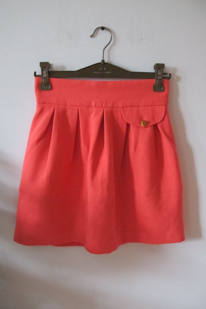 Light orange skirt (H&M), H&M, Nieuw, Oranje, Ophalen of Verzenden