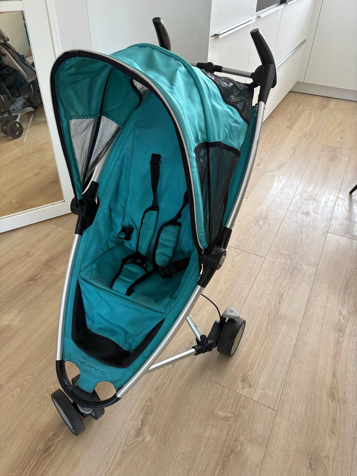 Quinny Zapp-Turquoise, Ophalen of Verzenden, Gebruikt, Quinny