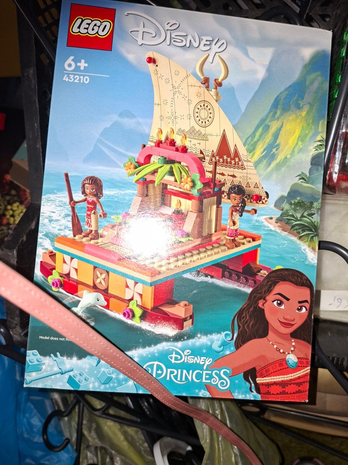 LEGO Vaiana Oceaanreis met extra zee folie, Lego, Ophalen of Verzenden, Zo goed als nieuw, Disney