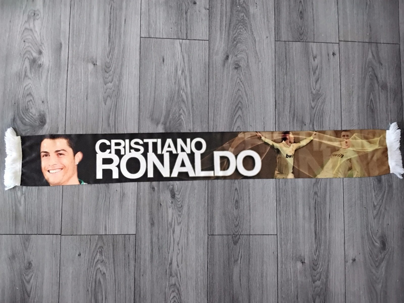 sjaal Cristiano ronaldo, Ophalen of Verzenden, Zo goed als nieuw, Buitenlandse clubs, Vaantje of Sjaal