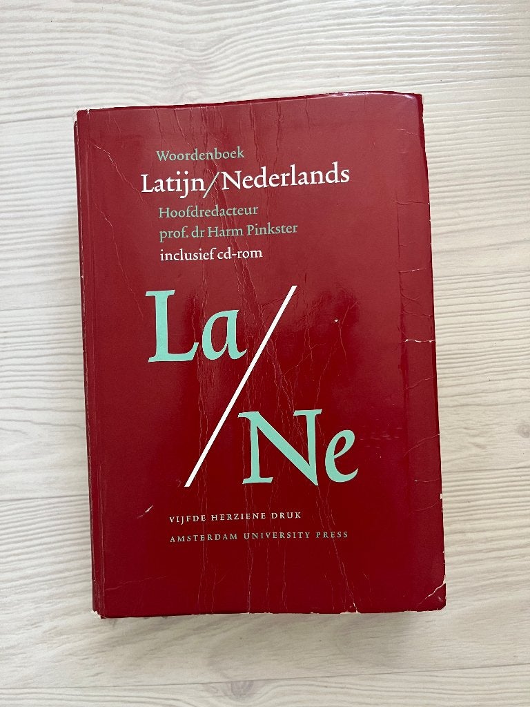 Woordenboek Latijn-Nederlands, Ophalen of Verzenden, Gelezen, Overige uitgevers, Latijn